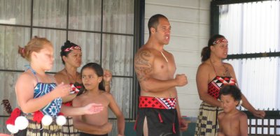 Maori Vorführung