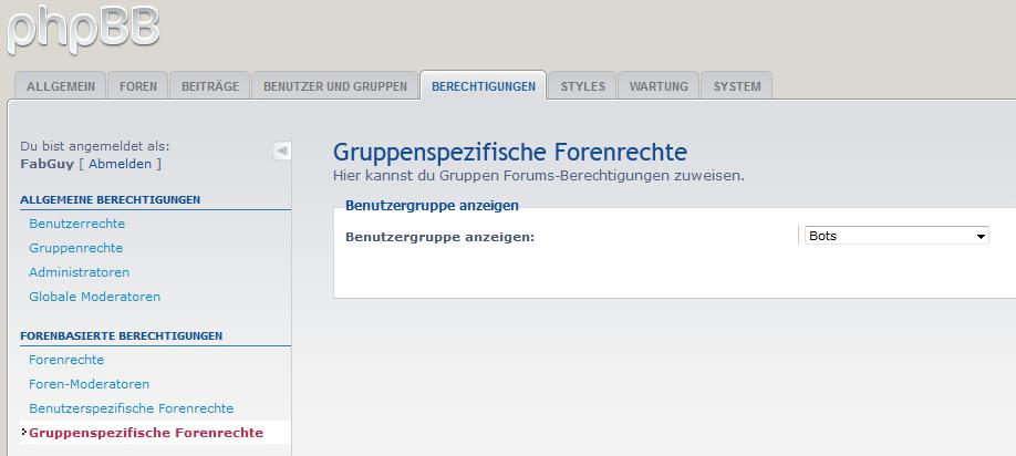 phpbb3 - allowing bots to access more forums